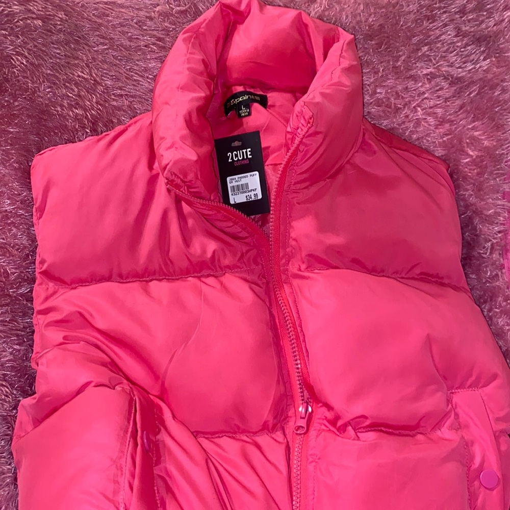 Pink vest